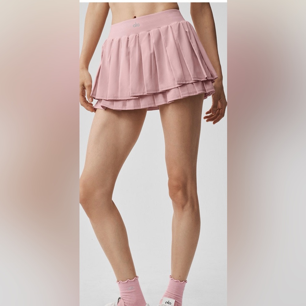 ALO Yoga Double Or Nothing Tennis Skirt-NWT!!